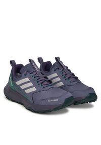 Adidas - adidas Buty do biegania Terrex Tracefinder 2 CLIMAPROOF Trail JR7775 Fioletowy. Kolor: fioletowy. Materiał: materiał. Technologia: ClimaProof (Adidas). Model: Adidas Terrex #5