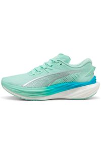Buty Do Biegania Puma Deviate Nitro 3 Wns Damskie. Kolor: zielony. Sport: turystyka piesza