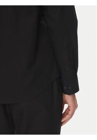 Calvin Klein Koszula LV04LB148G Czarny Slim Fit. Kolor: czarny. Materiał: bawełna #4