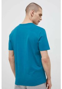 Rossignol t-shirt bawełniany kolor zielony z nadrukiem. Okazja: na co dzień. Kolor: turkusowy. Materiał: bawełna. Wzór: nadruk. Styl: casual #5