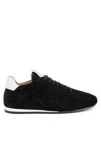 Gino Rossi Sneakersy AYA-110125 Czarny. Kolor: czarny. Materiał: zamsz, skóra