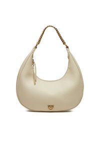 Pinko - PINKO Torebka Brioche Hobo Classic AI 24-25 PLTT 101526 A29Q Écru. Materiał: skórzane #1