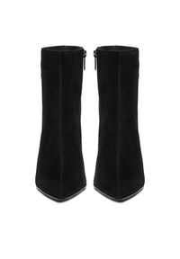 Eva Minge Botki EO-ELAINA-E123-02B Czarny. Kolor: czarny. Materiał: zamsz, skóra #5