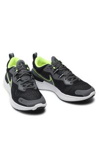 Nike Buty React Miler 2 CW7121 Czarny. Kolor: czarny. Materiał: materiał