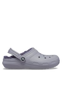 Crocs Klapki Classic Lined Clog 203591 Fioletowy. Kolor: fioletowy