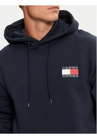 Tommy Jeans Bluza Essential DM0DM20738 Granatowy Regular Fit. Kolor: niebieski. Materiał: bawełna #3