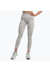 GYM SHARK - Legginsy treningowe damskie Gymshark Vital Seamless. Kolor: szary