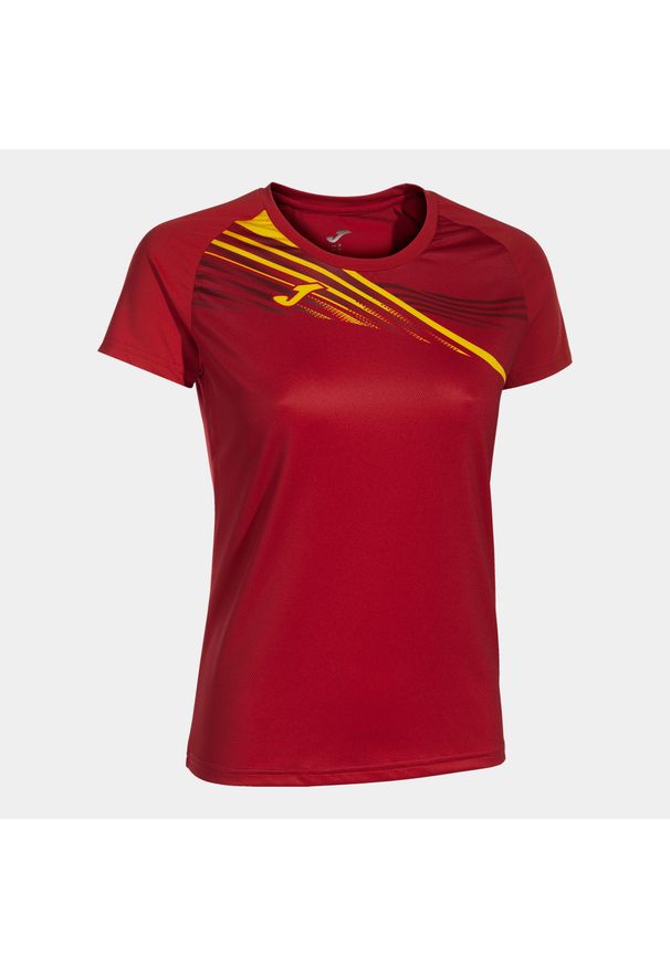 Damski jersey Joma Elite X. Kolor: żółty, czerwony, wielokolorowy. Materiał: poliester, elastan. Sport: fitness, bieganie