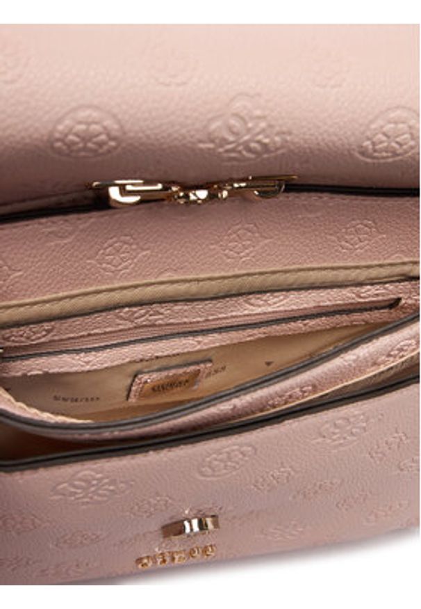 Guess Torebka Anise HWPD99 16210 Różowy. Kolor: różowy. Materiał: skórzane