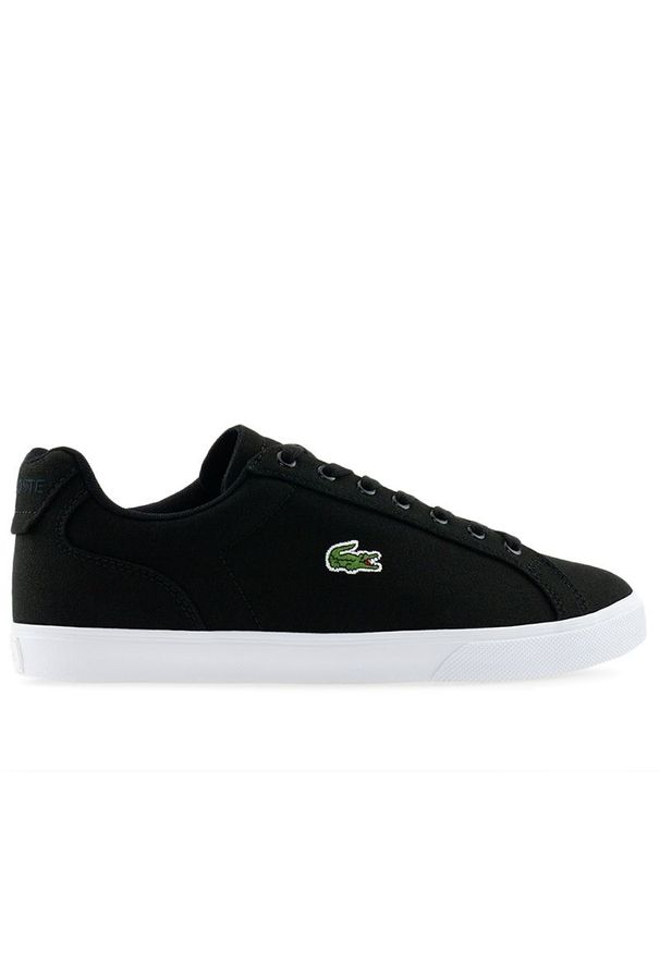 Buty Lacoste Lerond Pro BL 123 1 CMA 745CMA0054-312 - czarne. Zapięcie: sznurówki. Kolor: czarny. Materiał: guma, materiał. Szerokość cholewki: normalna. Sport: tenis