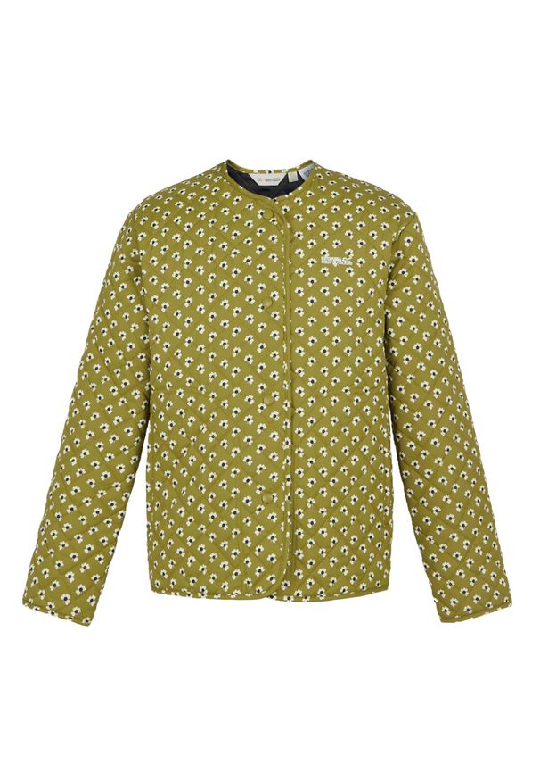 Kurtka puchowa damska Regatta Orla. Kolor: zielony. Materiał: puch. Sport: turystyka piesza