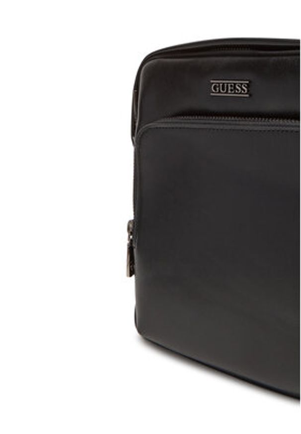 Guess Saszetka HMBOCA P5323 Czarny. Kolor: czarny. Materiał: skóra
