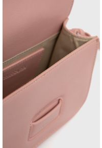 Trussardi Jeans - Trussardi Torebka kolor różowy. Kolor: różowy. Rodzaj torebki: na ramię #3