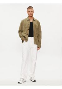 Calvin Klein Jeans Jeansy 90's J30J325580 Biały Straight Fit. Kolor: biały