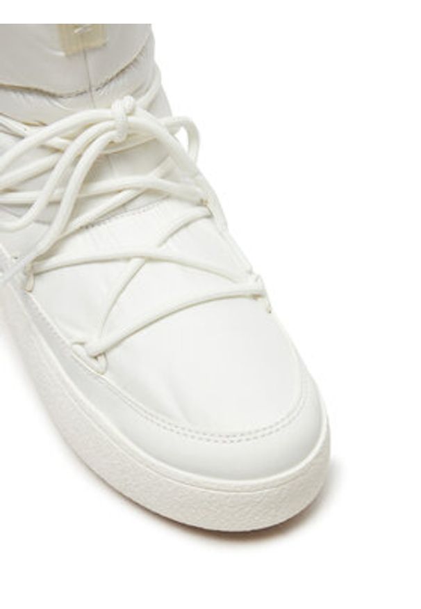 Moon Boot Śniegowce Ltrack Low Nylon WP80D2450080 Biały. Kolor: biały. Materiał: skóra
