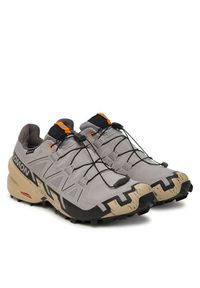 salomon - Salomon Buty do biegania Speedcross 6 Gore-Tex L47853400 Szary. Kolor: szary. Materiał: materiał. Technologia: Gore-Tex. Model: Salomon Speedcross #3