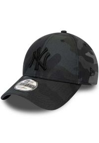 Czapka New Era 9forty New York Yankees League Essential. Kolor: wielokolorowy, szary, zielony, brązowy