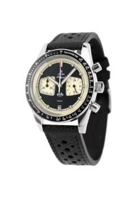 Zegarek Męski YEMA Rallygraf Quartz Reverse Panda YMHF1580-AA. Materiał: skóra. Styl: klasyczny, elegancki #1