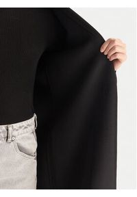 ViCOLO Płaszcz wełniany TF0002 Czarny Regular Fit. Kolor: czarny. Materiał: syntetyk #2