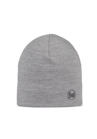 Buff - Czapka z wełny merino midweight. Kolor: szary. Materiał: wełna. Styl: sportowy