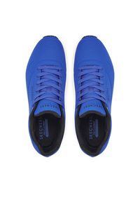 skechers - Skechers Sneakersy Uno - Stand On Air 52458/BLW Niebieski. Kolor: niebieski. Materiał: skóra #4