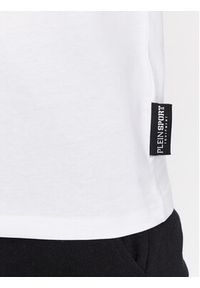 Plein Sport T-Shirt FADC MTK7550 STE003N Biały Regular Fit. Kolor: biały. Materiał: bawełna. Styl: sportowy #5
