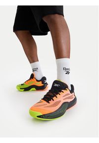 Reebok Buty do koszykówki EO-ENGINE A 26 SE 100256186 Pomarańczowy. Kolor: pomarańczowy. Materiał: skóra. Sport: koszykówka #9