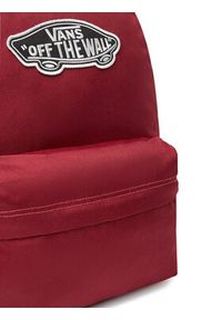 Vans Plecak C-OLD SKOOL CLASSIC BACKPACK VN000H4YBRD1 Bordowy. Kolor: czerwony. Materiał: materiał #5