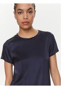 ViCOLO T-Shirt TB0040 Granatowy Regular Fit. Kolor: niebieski. Materiał: wiskoza #5