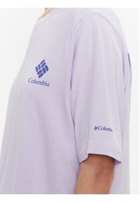 columbia - Columbia T-Shirt North Casades 1992085 Fioletowy Relaxed Fit. Kolor: fioletowy. Materiał: bawełna #5