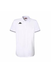 Polo Kappa Barli. Typ kołnierza: polo. Kolor: biały, wielokolorowy, czarny. Materiał: bawełna. Styl: sportowy, elegancki