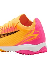 Buty piłkarskie Puma Ultra Match Tt M 107757 03 pomarańczowe. Kolor: pomarańczowy. Materiał: materiał, dzianina, guma. Szerokość cholewki: normalna. Sport: piłka nożna #4
