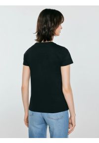 Big-Star - Koszulka damska z linii Authentic z nadrukiem czarna Erellsa 906. Kolor: czarny. Materiał: dzianina. Długość: długie. Wzór: nadruk. Styl: rockowy, elegancki #3