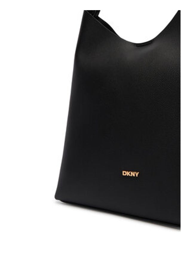 DKNY Torebka R54CAO07 Czarny. Kolor: czarny. Materiał: skórzane