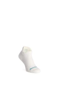 DARN TOUGH - Skarpetki damskie Darn Tough Run No Show Tab Ultra-Lightweight with Cushion. Kolor: biały. Sport: bieganie