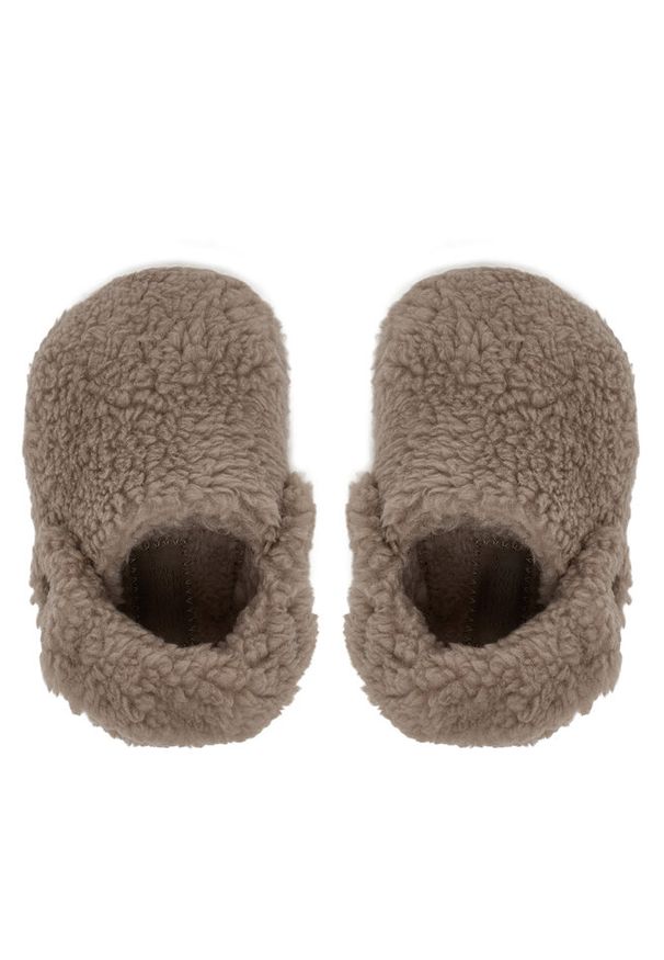 Kapcie Crocs. Kolor: beżowy