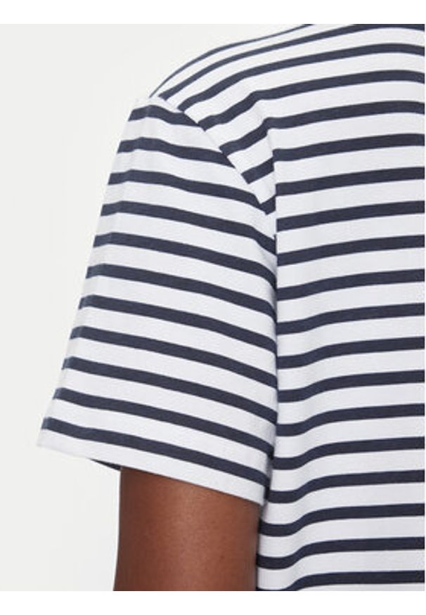 JOOP! Jeans T-Shirt Teele 30046131 Granatowy Regular Fit. Kolor: niebieski. Materiał: bawełna