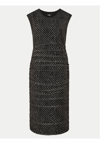 DKNY Sukienka koktajlowa P4ADEWPO Czarny Regular Fit. Kolor: czarny. Materiał: bawełna. Styl: wizytowy #1