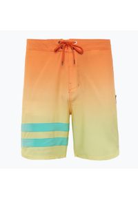 Szorty kąpielowe męskie Hurley Phantom Block Party 18". Kolor: żółty #1