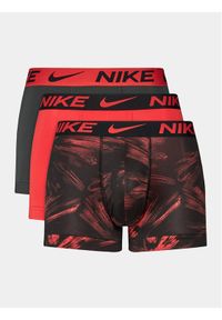 Nike Komplet 3 par bokserek 000PKE1156 Kolorowy. Materiał: syntetyk. Wzór: kolorowy #1