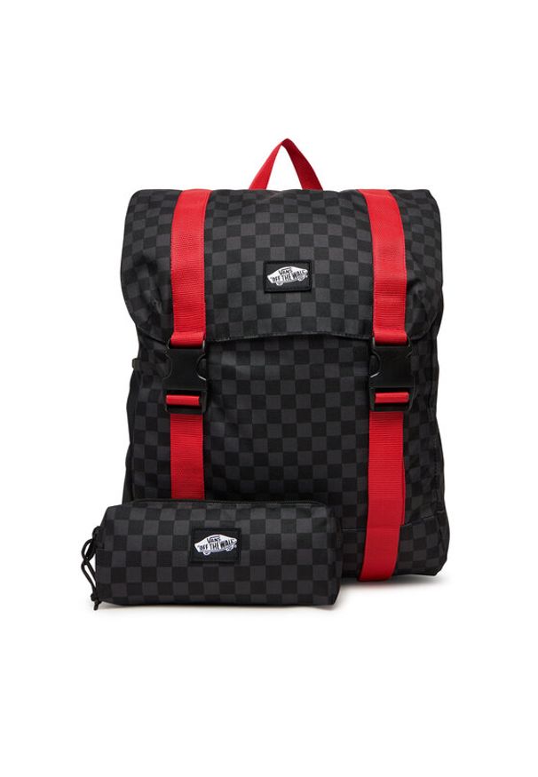 Vans Plecak Utility VN000PSFBA51 Czarny. Kolor: czarny. Materiał: materiał