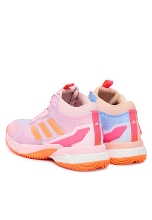 Adidas - adidas Buty halowe Crazyflight 6 Mid KI8513 Różowy. Kolor: różowy. Materiał: materiał