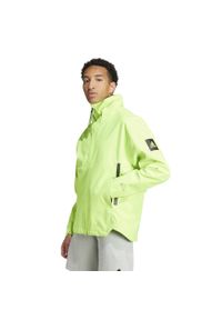 Kurtka Sportowa Męska Adidas Myshelter Rain.Rdy. Kolor: zielony