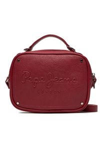 Pepe Jeans Torebka PL031563 Bordowy. Kolor: czerwony. Materiał: skórzane