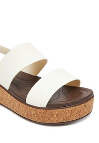 Crocs Sandały Brooklyn Cork Low Wedge 211144 Czarny. Kolor: czarny #3
