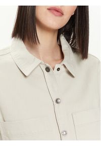 only - ONLY Koszula Drew 15308207 Beżowy Regular Fit. Kolor: beżowy. Materiał: bawełna #4