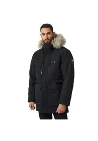 Kurtka uniwersalna męska Helly Hansen 53848990. Typ kołnierza: kaptur. Kolor: czarny. Materiał: syntetyk. Długość: długie