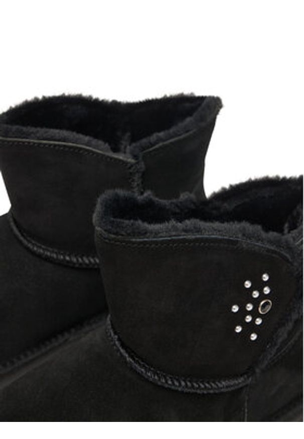 Pepe Jeans Śniegowce Diss Urban W PLS500001 Czarny. Kolor: czarny. Materiał: zamsz, skóra