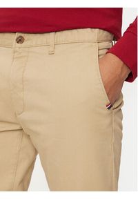 U.S. Polo Assn. Chinosy MUP3346 Beżowy Slim Fit. Kolor: beżowy. Materiał: bawełna #4