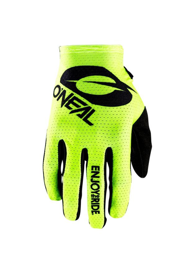 O'NEAL - Rękawiczki rowerowe mtb męskie O'neal Matrix Stacked. Kolor: czarny, wielokolorowy, żółty. Sport: kolarstwo